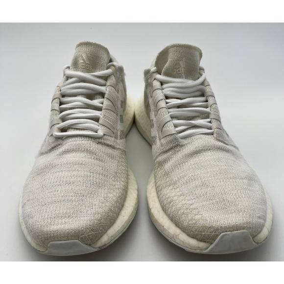 Adidas Mens Pureboost Go F35787 Running Cloud White Shoes Sneakers Size 10
